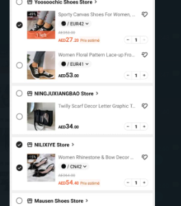 Shein New Order 3 Products